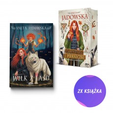 Wilk z lasu + Klątwy i pierniczki (2x książka + 2x zakładka gratis)
