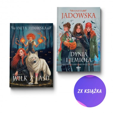 Wilk z lasu + Dynia i jemioła (2x książka + zakładka gratis)