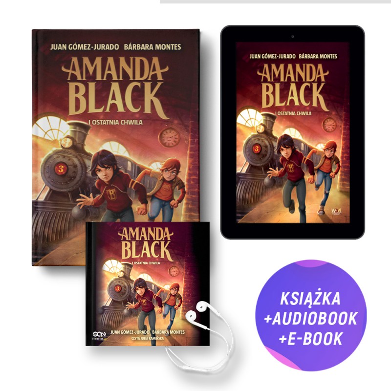 Amanda Black i Ostatnia Chwila (książka + audiobook + e-book)