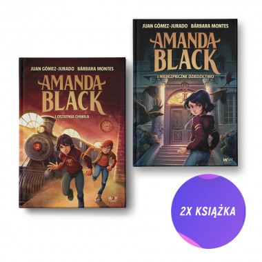 Amanda Black i Ostatnia Chwila + Amanda Black i niebezpieczne dziedzictwo (2x książka)