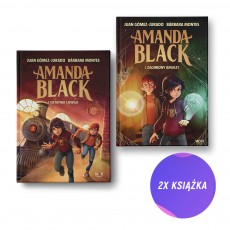 Amanda Black i Ostatnia Chwila + Amanda Black i zaginiony amulet (2x książka)