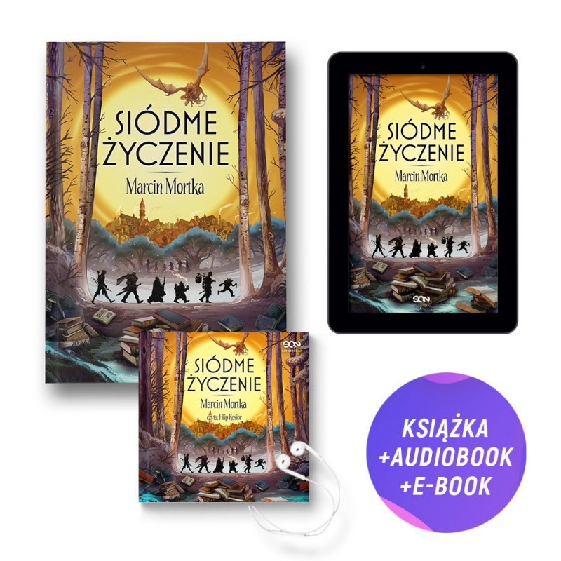 Siódme życzenie (książka + audiobook + e-book + zakładka gratis)