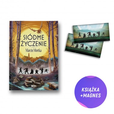Siódme życzenie (książka + magnes Drużyna do zadań specjalnych + zakładka gratis)