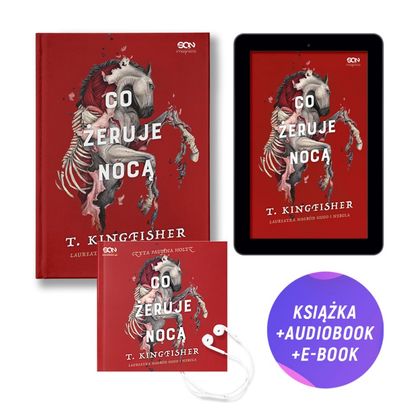 Co żeruje nocą (książka + audiobook + e-book + zakładka gratis)