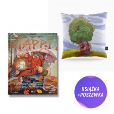 Tappi. O listopadowym zamieszaniu, wyprawie Chichotka i pakowaniu prezentów (książka + poszewka bawełniana Tappi)