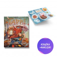 Tappi. O listopadowym zamieszaniu, wyprawie Chichotka i pakowaniu prezentów (książka + zestaw naklejek Tappi)