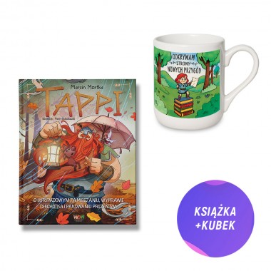 Tappi. O listopadowym zamieszaniu, wyprawie Chichotka i pakowaniu prezentów (książka + kubek kolorowy 330ml)