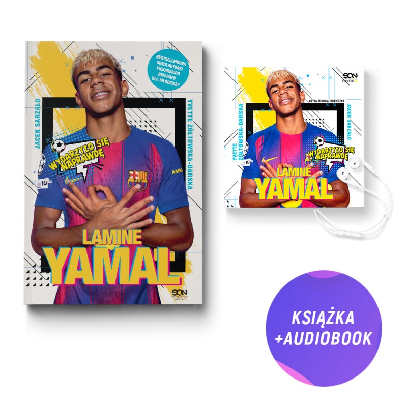 Lamine Yamal. Złota nadzieja futbolu (książka + audiobook)