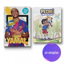 Lamine Yamal. Złota nadzieja futbolu + Pedri i legenda o złotych butach (2x książka)