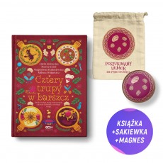 Cztery trupy w barszcz. Fantastyczno-kryminalna antologia świąteczna (książka + bawełniana sakiewka + magnes)