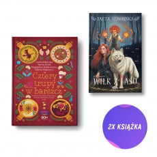Cztery trupy w barszcz. Fantastyczno-kryminalna antologia świąteczna + Wilk z lasu (2x książka)