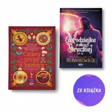 Cztery trupy w barszcz. Fantastyczno-kryminalna antologia świąteczna + Czarodziejka z ulicy Brackiej (2x książka)