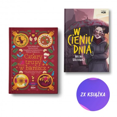Cztery trupy w barszcz. Fantastyczno-kryminalna antologia świąteczna + W cieniu dnia (2x książka)