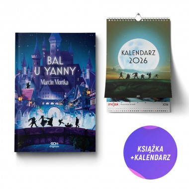 Bal u Yanny (książka + kalendarz fantastyczny 2026 A3)