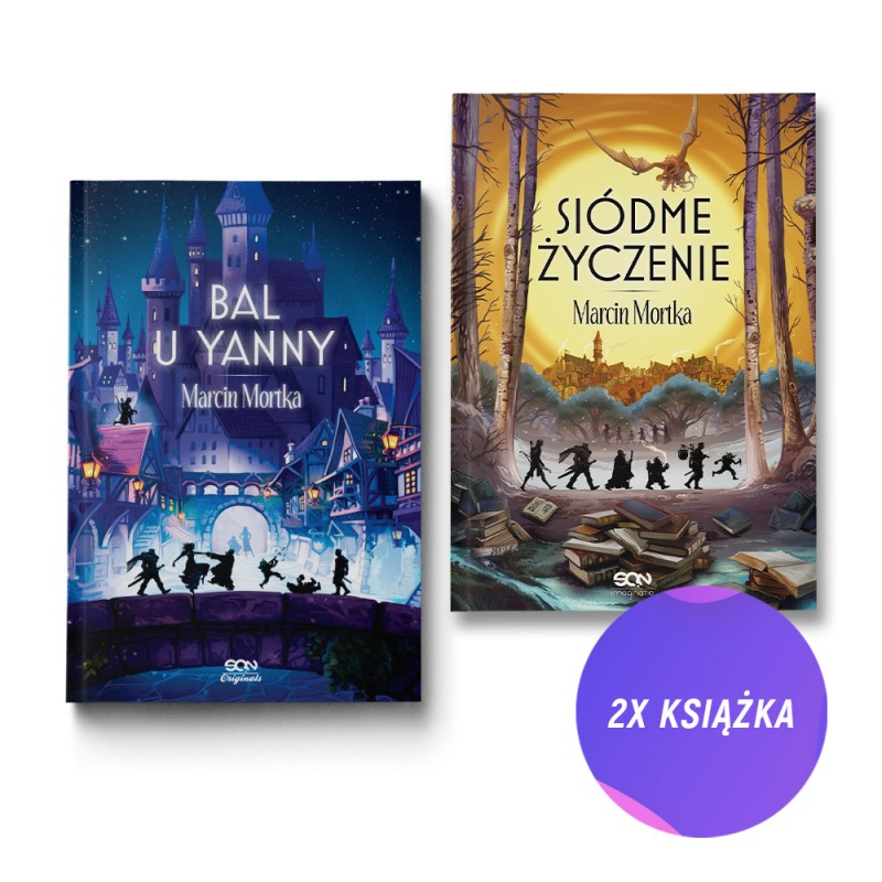 Bal u Yanny + Siódme życzenie (2x książka + zakładka)