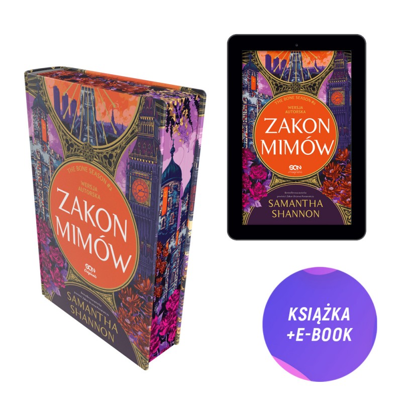 Zakon Mimów. Wersja autorska (barwione brzegi) (książka + e-book + pocztówka gratis)