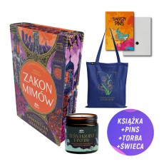 Zakon Mimów. Wersja autorska (barwione brzegi) (książka + torba bawełniana + pin + świeca + pocztówka gratis)