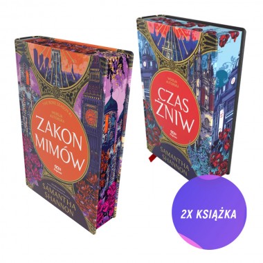 Zakon Mimów. Wersja autorska + Czas Żniw. Wersja autorska (barwione brzegi) (2x książka + 2x pocztówka gratis)