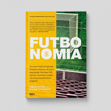 Okładka książki Futbonomia w SQN Store front