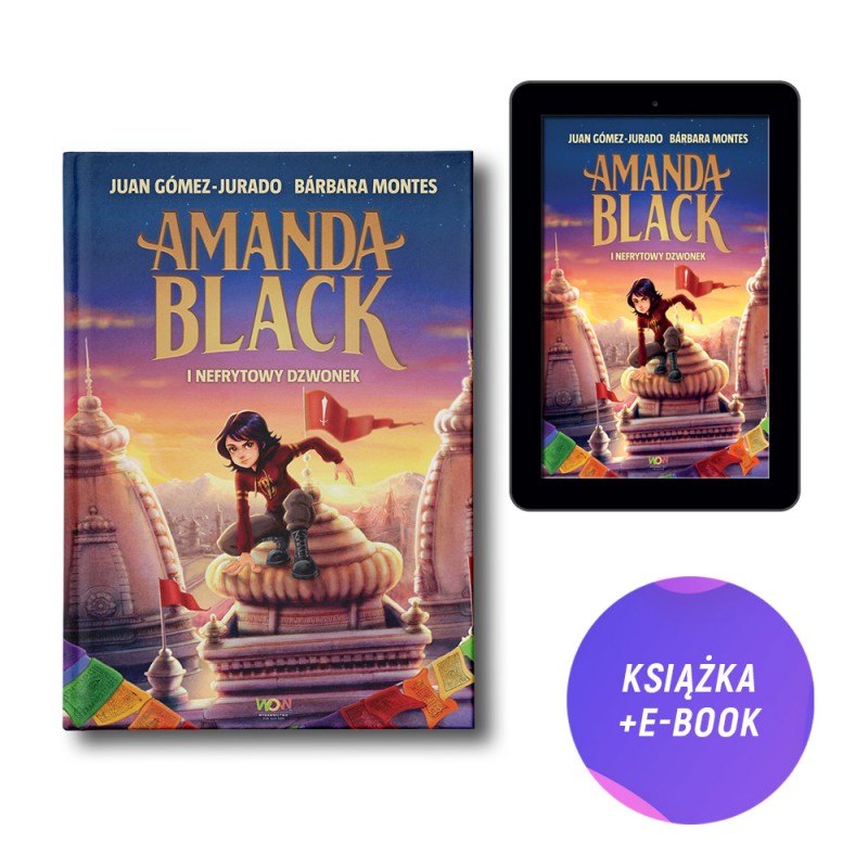 Amanda Black i Nefrytowy Dzwonek (książka + e-book)