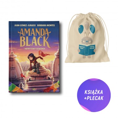 Amanda Black i Nefrytowy Dzwonek (książka + miękki worek plecak Odkrywam strony nowych przygód)