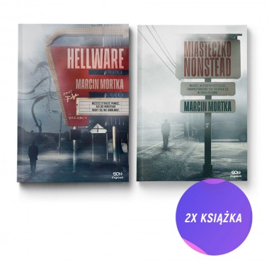 Hellware + Miasteczko Nonstead (2x książka + 2x zakładka gratis)