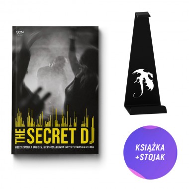 The Secret DJ. Między euforią a upadkiem (książka + metalowy stojak na słuchawki ze smokiem)