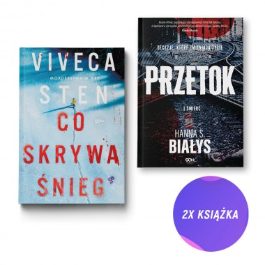 Co skrywa śnieg + Przetok (2x książka)