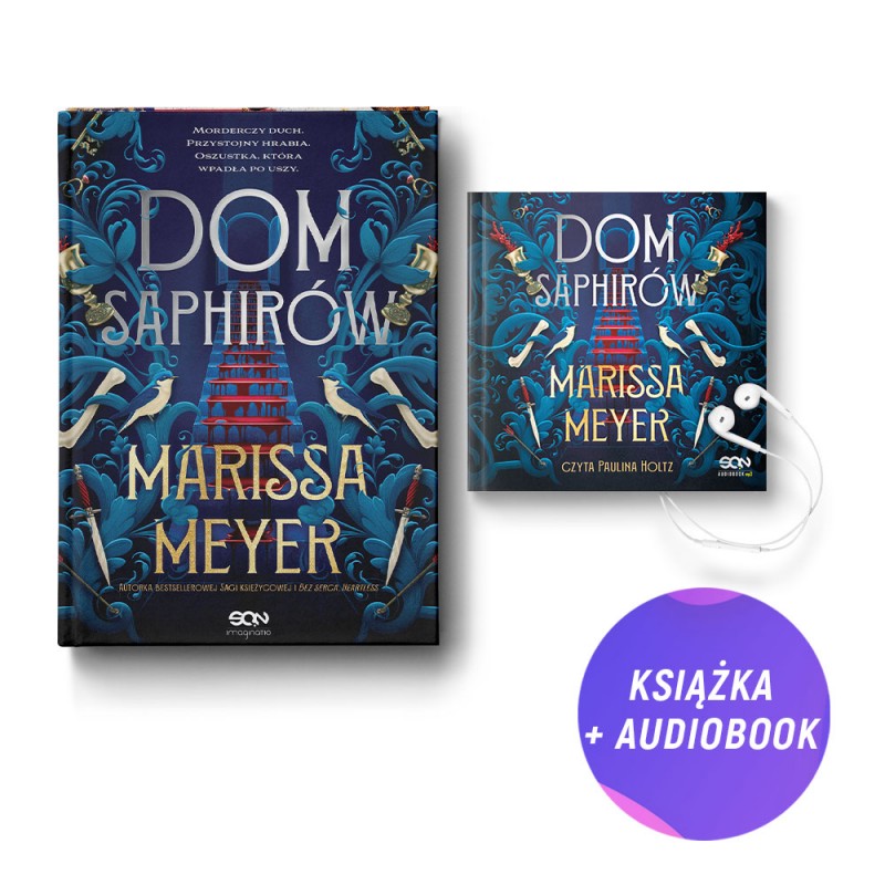 Dom Saphirów (książka + audiobook + pocztówka gratis)