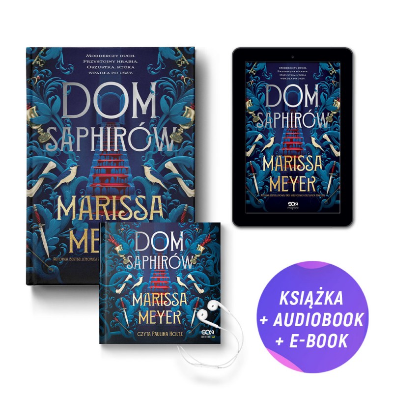 Dom Saphirów (książka + audiobook + e-book + pocztówka gratis)