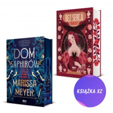 Dom Saphirów + Bez serca (2x książka + 2x pocztówka gratis)