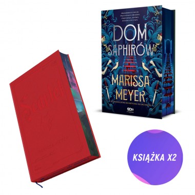 Dom Saphirów + Scarlet TW (2x książka + zakładka + pocztówka gratis)