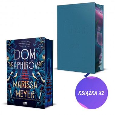 Dom Saphirów + Cress TW (2x książka + zakładka + pocztówka gratis)