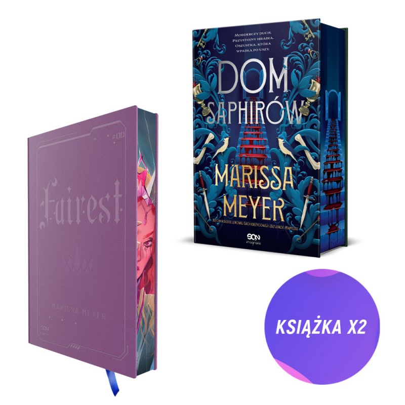 Dom Saphirów + Fairest TW (2x książka + zakładka + pocztówka gratis)