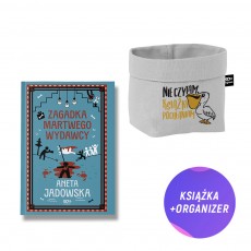 Zagadka martwego wydawcy (książka + bawełniany organizer + zakładka gratis)