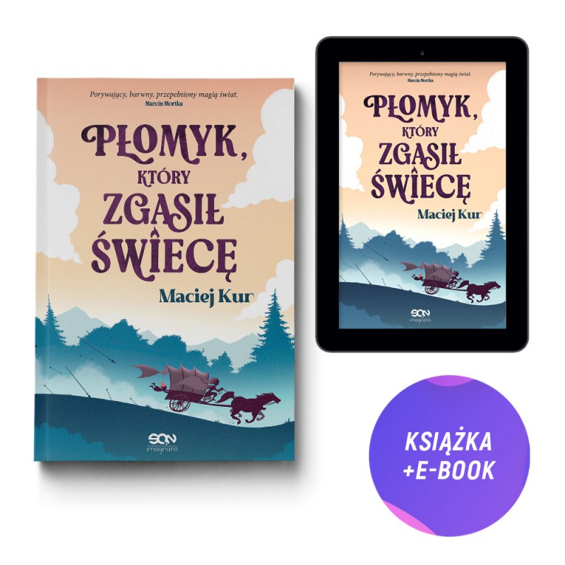 Płomyk, który zgasił świecę (książka + e-book)