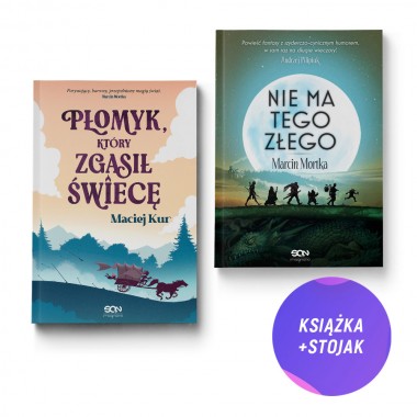 Płomyk, który zgasił świecę + Nie ma tego Złego (2x książka + zakładka gratis)