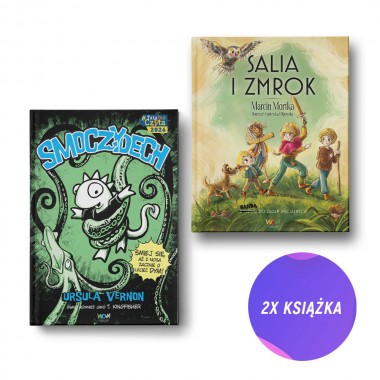 Smoczydech + Salia i Zmrok (2x książka + pocztówka gratis)