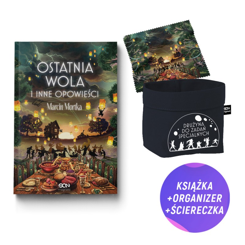 Ostatnia wola i inne opowieści (książka + ściereczka do okularów + bawełniany organizer + zakładka gratis)