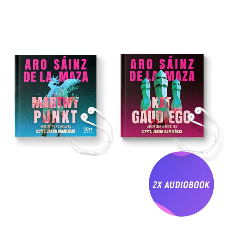 Pakiet audiobooków: Martwy punkt + Kat Gaudiego (2x audiobook)