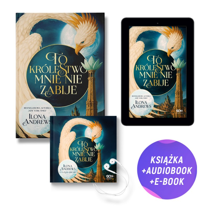 To królestwo mnie nie zabije (książka + audiobook + e-book + zakładka gratis)