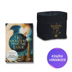 To królestwo mnie nie zabije (książka + bawełniany miękki organizer na książki Fantastyką pisane + zakładka gratis)