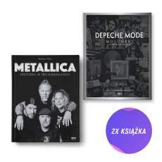 Metallica. Historia w 180 kawałkach + Depeche Mode. Monument (2x książka)