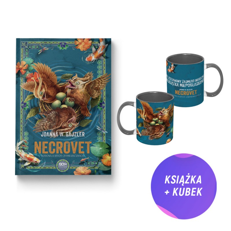 Necrovet. Hodowla istot chimerycznych (książka + kubek kolorowy Necrovet 5 + pocztówka gratis)