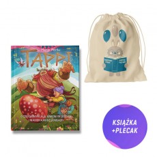 Tappi. O czerwonym jaju, babcinym zeszycie i małych awanturnikach (książka + worek plecak + zakładka)