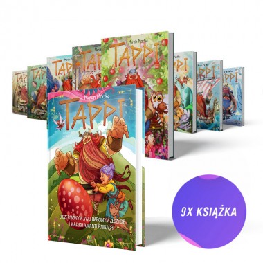Tappi. Tomy 1-9 (9x książka + 8x zakładka)