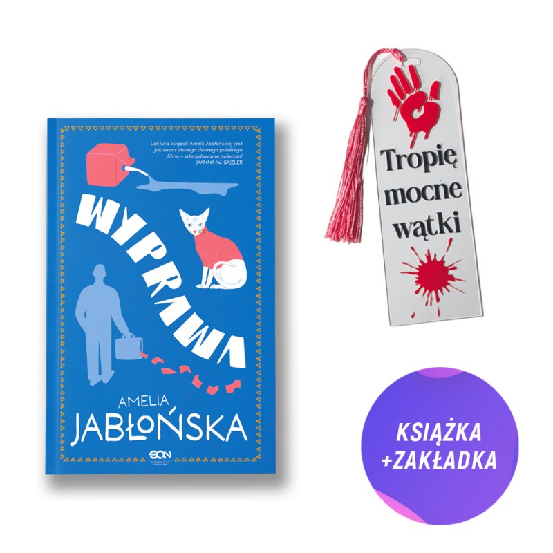 Wyprawa (książka + zakładka akrylowa z chwostem Tropię mocne wątki)