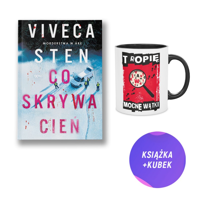 Co skrywa cień (książka + kubek fanów kryminałów)