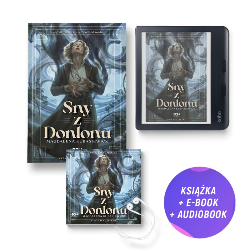 Sny z Donlonu (książka + audiobook + e-book + zakładka gratis)