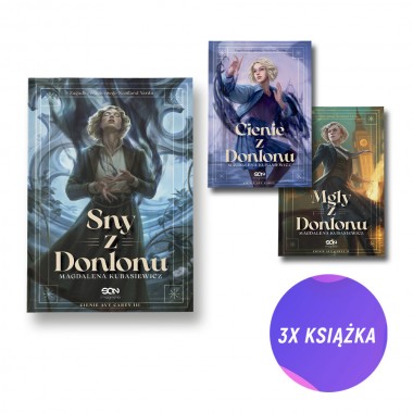 Sny z Donlonu + Mgły z Donlonu + Cienie z Donlonu (3x książka + 3x zakładka gratis)